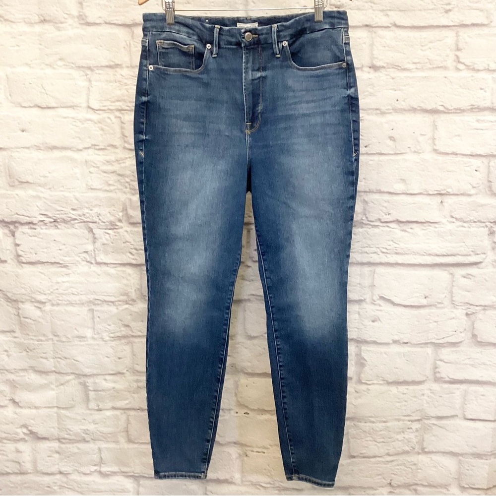 Good American 16 Good Waist Women’s Skinny Jeans High Rise GW014T - Picture 3 of 9
